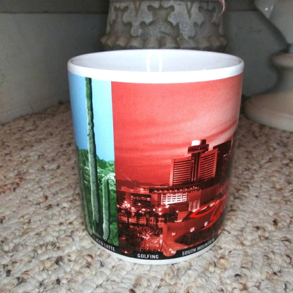 Vintage Starbucks 1999 X-Large Phoenix City/Desert Collectible Coffee Mug - Picture 4 of 9